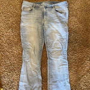 American eagle kick boot size 16 jeans